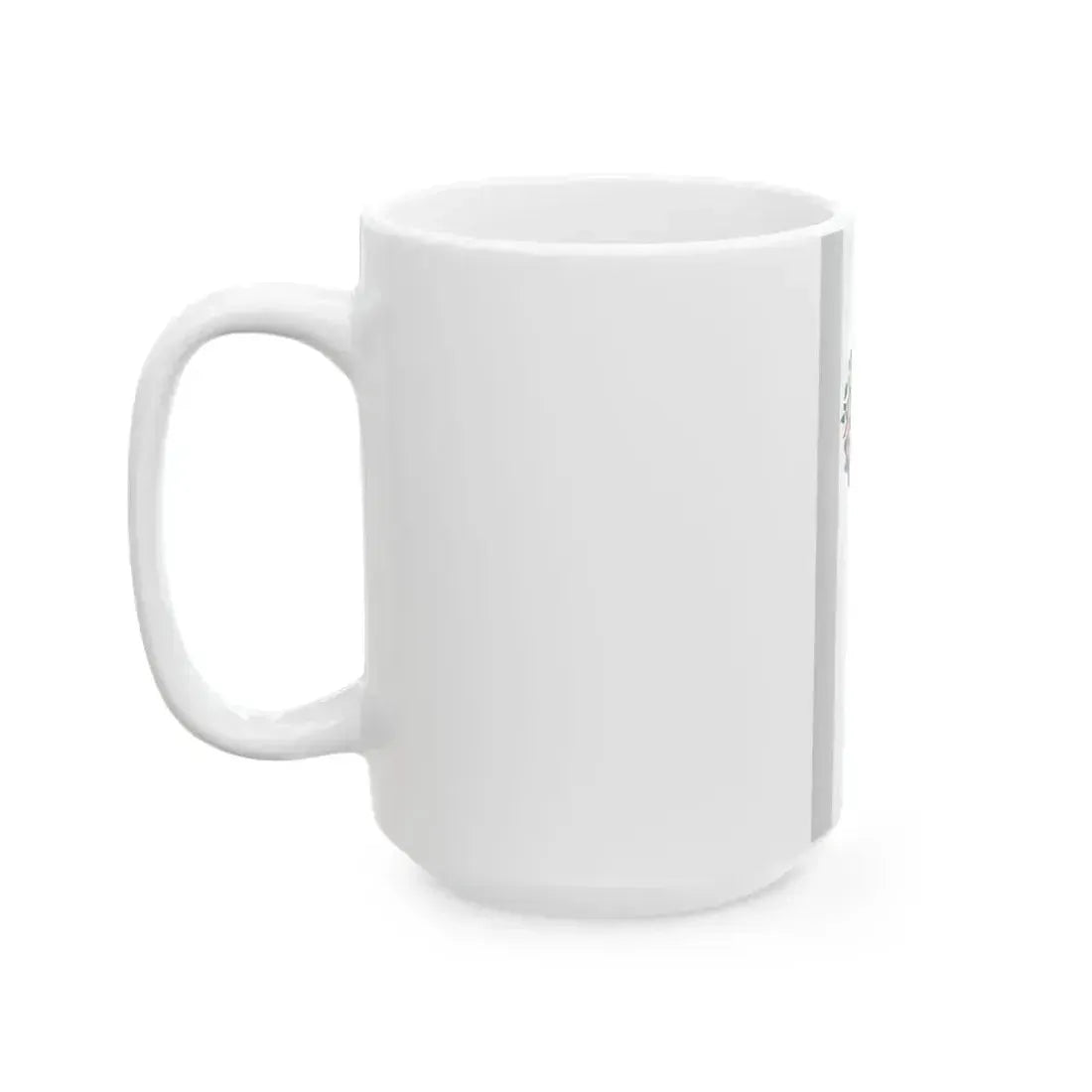 Flag of Fadd vertical (Hungary) White Coffee Mug - Go Mug Yourself