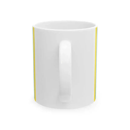 Flag of Fairfax County Virginia (United States) White Coffee Mug - Go Mug Yourself