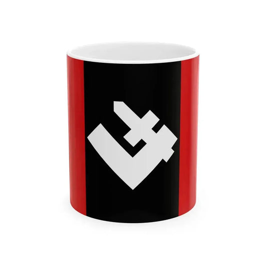 Flag of Falanga alternative (Poland) White Coffee Mug 11oz - Go Mug Yourself
