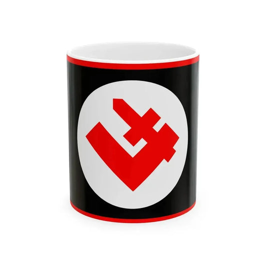 Flag of Falanga (Poland) White Coffee Mug 11oz - Go Mug Yourself