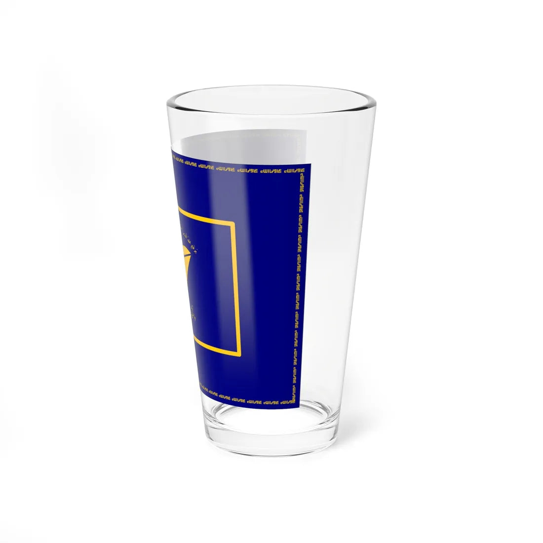 Flag of Farabi Sciences and Techniques University (Iran) Pint Glass 16oz - Go Mug Yourself