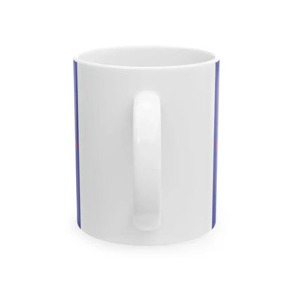 Flag of Faulkner County Arkansas (United States) White Coffee Mug - Go Mug Yourself