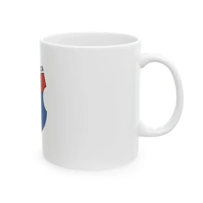 Flag of Fazekasboda (Hungary) White Coffee Mug - Go Mug Yourself