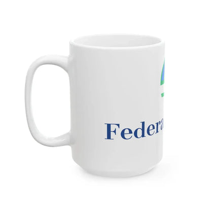 Flag of Federal Heights Colorado (United States) White Coffee Mug - Go Mug Yourself