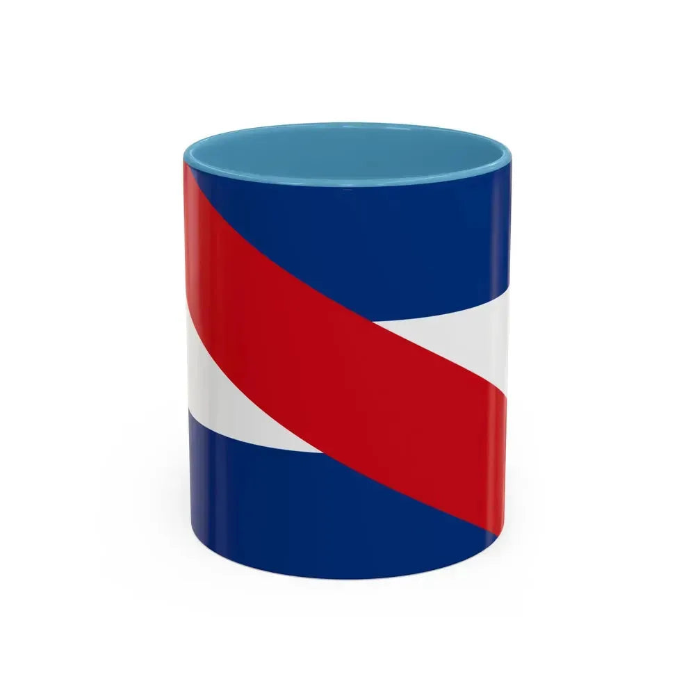 Flag of Federalist Party - Accent Coffee Mug 11oz Light Blue - Go Mug Yourself