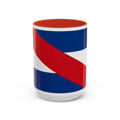Flag of Federalist Party - Accent Coffee Mug 15oz Red - Go Mug Yourself