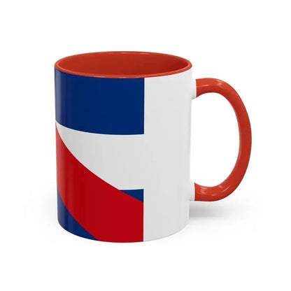Flag of Federalist Party - Accent Coffee Mug - Go Mug Yourself