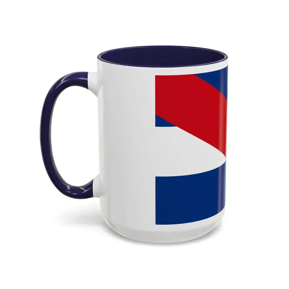 Flag of Federalist Party - Accent Coffee Mug - Go Mug Yourself