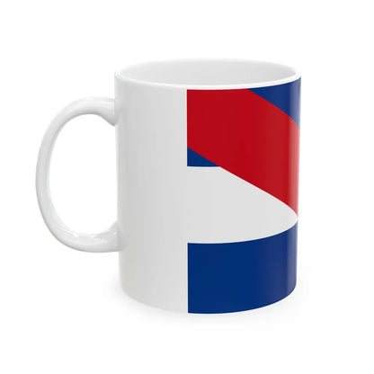 Flag of Federalist Party - White Coffee Mug-Go Mug Yourself