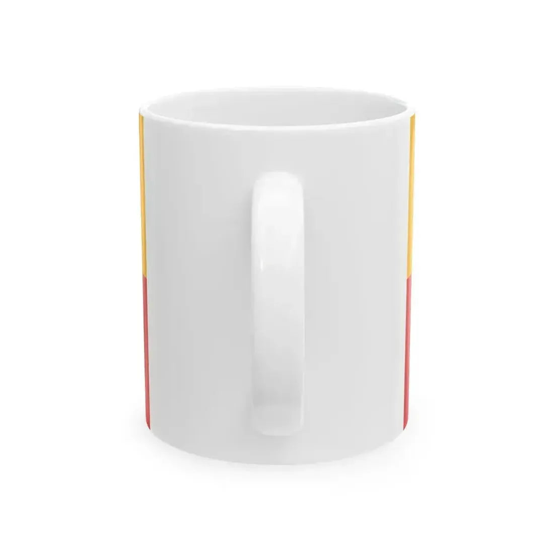 Flag of Felsocsatar (Hungary) White Coffee Mug - Go Mug Yourself