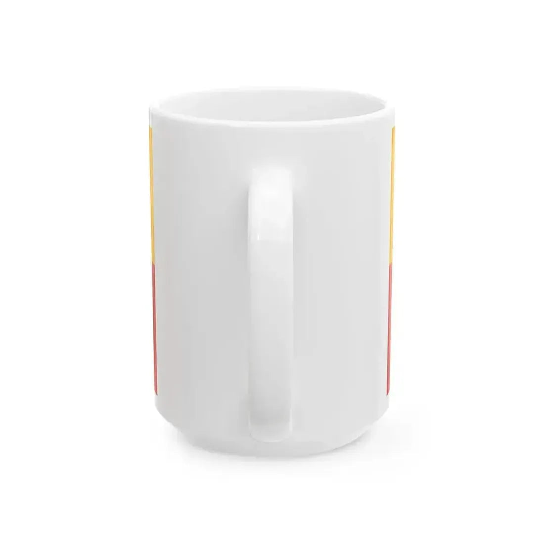 Flag of Felsocsatar (Hungary) White Coffee Mug - Go Mug Yourself