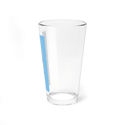 Flag of Felsolajos vertical (Hungary) Pint Glass 16oz - Go Mug Yourself