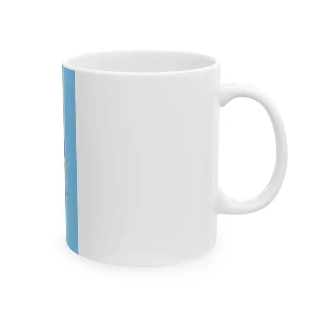 Flag of Felsolajos vertical (Hungary) White Coffee Mug - Go Mug Yourself