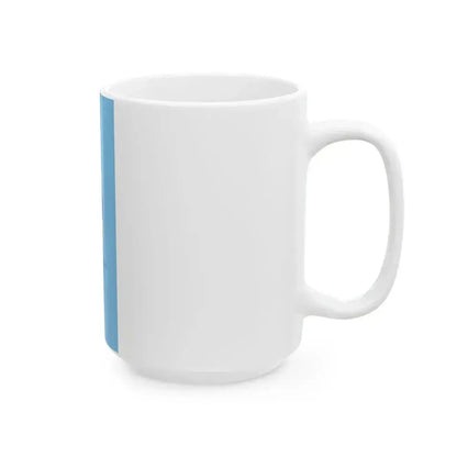 Flag of Felsolajos vertical (Hungary) White Coffee Mug - Go Mug Yourself