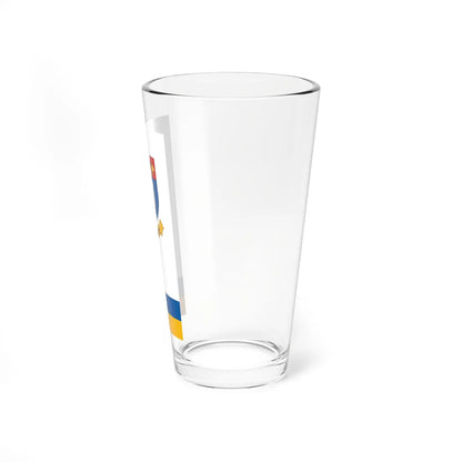 Flag of Felsoors vertical (Hungary) Pint Glass 16oz - Go Mug Yourself