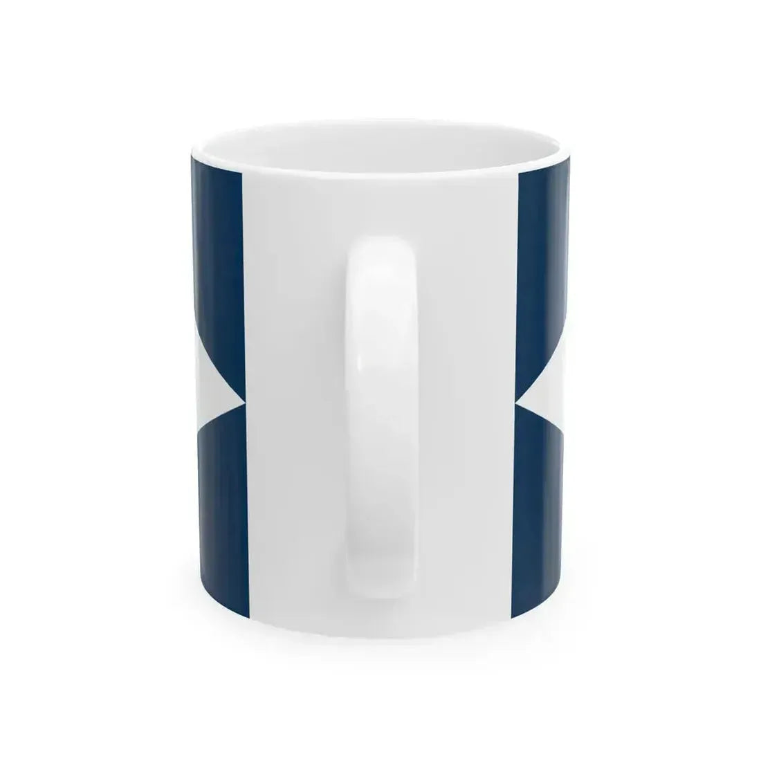 Flag of Felsoszentivan (Hungary) White Coffee Mug - Go Mug Yourself