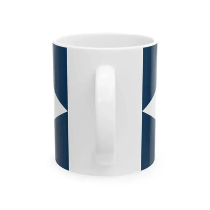 Flag of Felsoszentivan (Hungary) White Coffee Mug - Go Mug Yourself