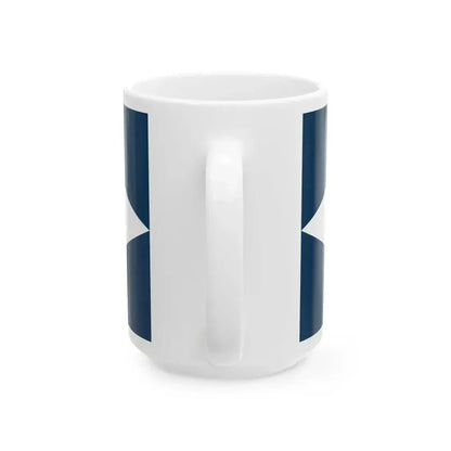 Flag of Felsoszentivan (Hungary) White Coffee Mug - Go Mug Yourself