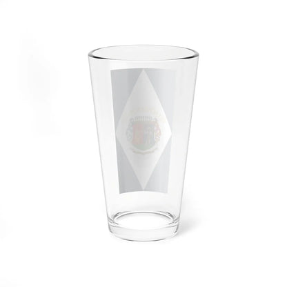 Flag of Felsoszentivan vertical (Hungary) Pint Glass 16oz - Go Mug Yourself