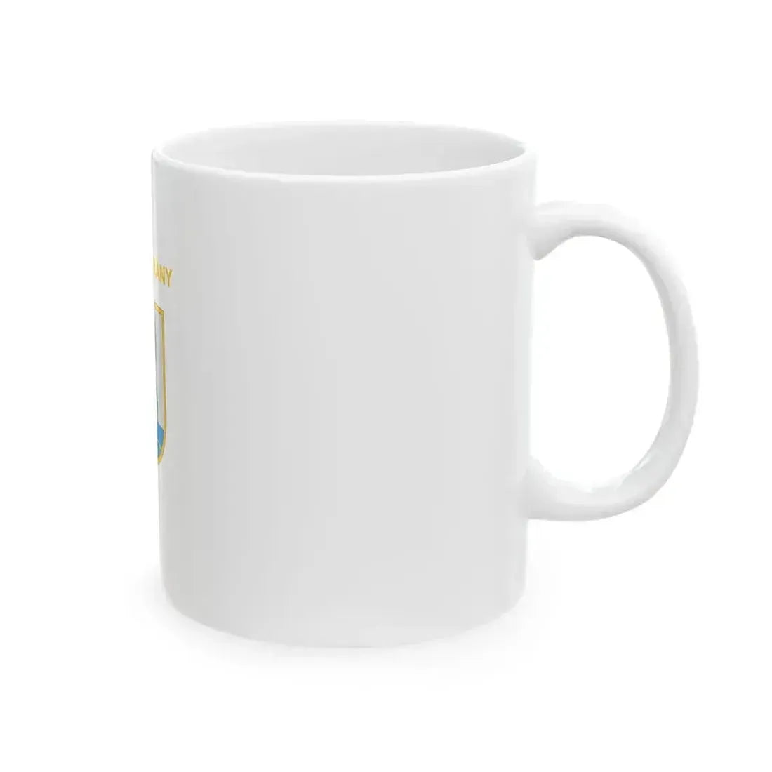Flag of Felsotarkany vertical (Hungary) White Coffee Mug - Go Mug Yourself