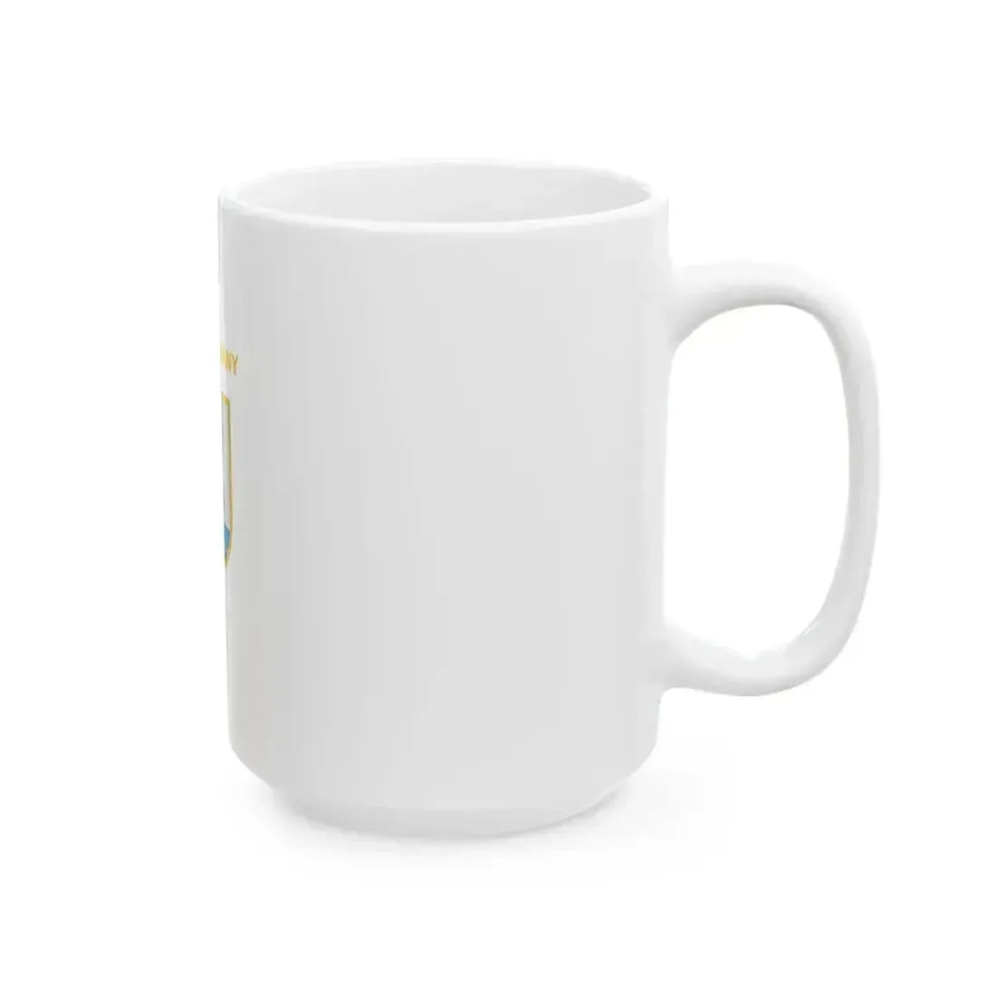 Flag of Felsotarkany vertical (Hungary) White Coffee Mug - Go Mug Yourself