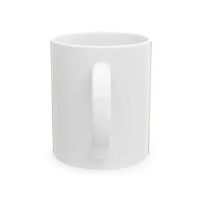 Flag of Fermo (Italy) White Coffee Mug - Go Mug Yourself
