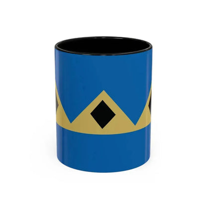 Flag of Fernie BC Canada - Accent Coffee Mug 11oz Black - Go Mug Yourself