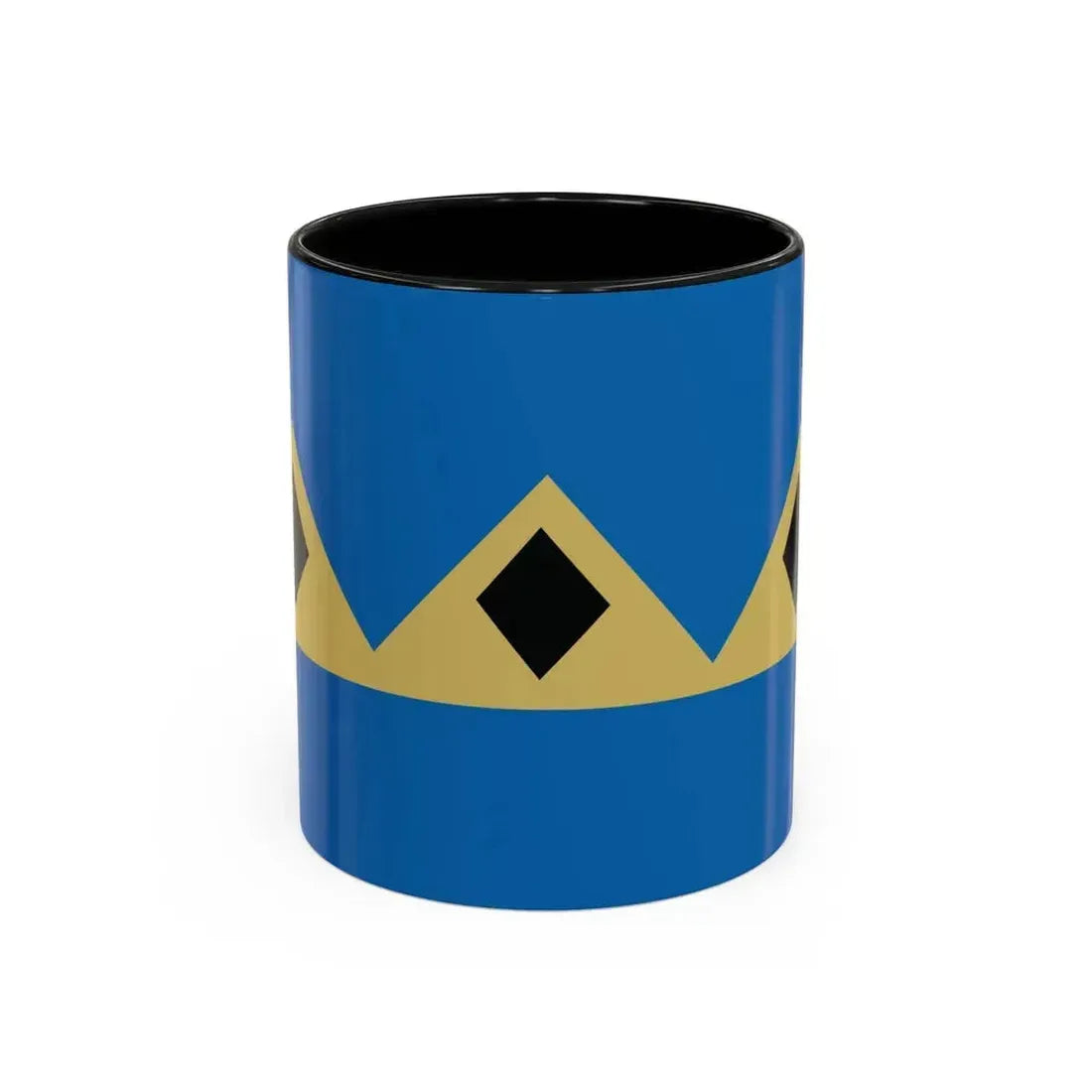 Flag of Fernie BC Canada - Accent Coffee Mug 11oz Black - Go Mug Yourself