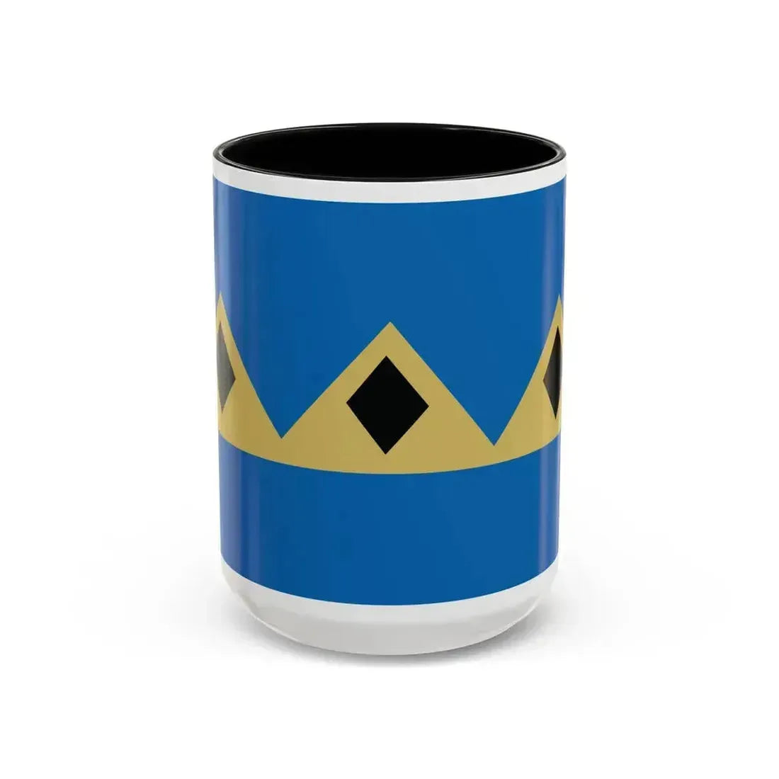 Flag of Fernie BC Canada - Accent Coffee Mug 15oz Black - Go Mug Yourself