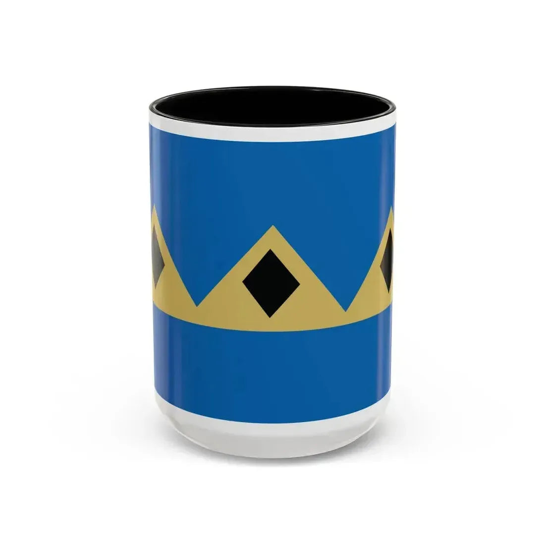 Flag of Fernie BC Canada - Accent Coffee Mug 15oz Black - Go Mug Yourself