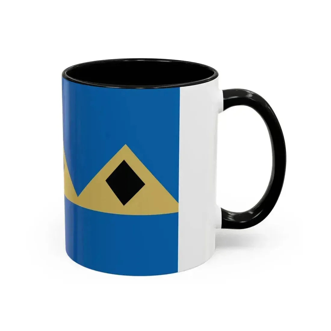 Flag of Fernie BC Canada - Accent Coffee Mug - Go Mug Yourself