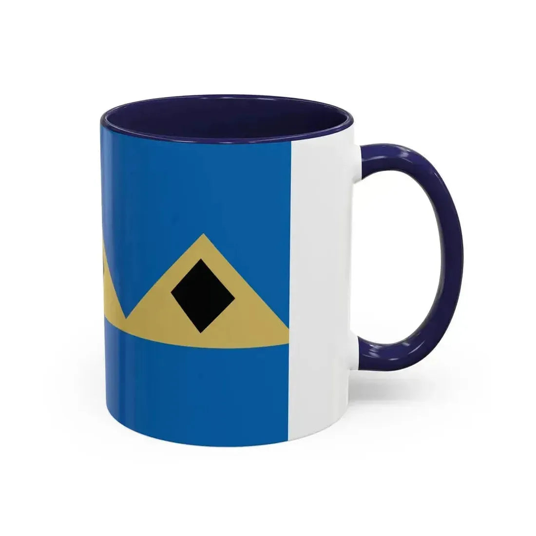Flag of Fernie BC Canada - Accent Coffee Mug - Go Mug Yourself