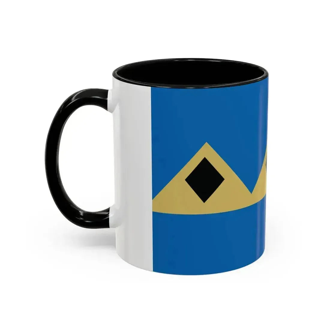 Flag of Fernie BC Canada - Accent Coffee Mug - Go Mug Yourself