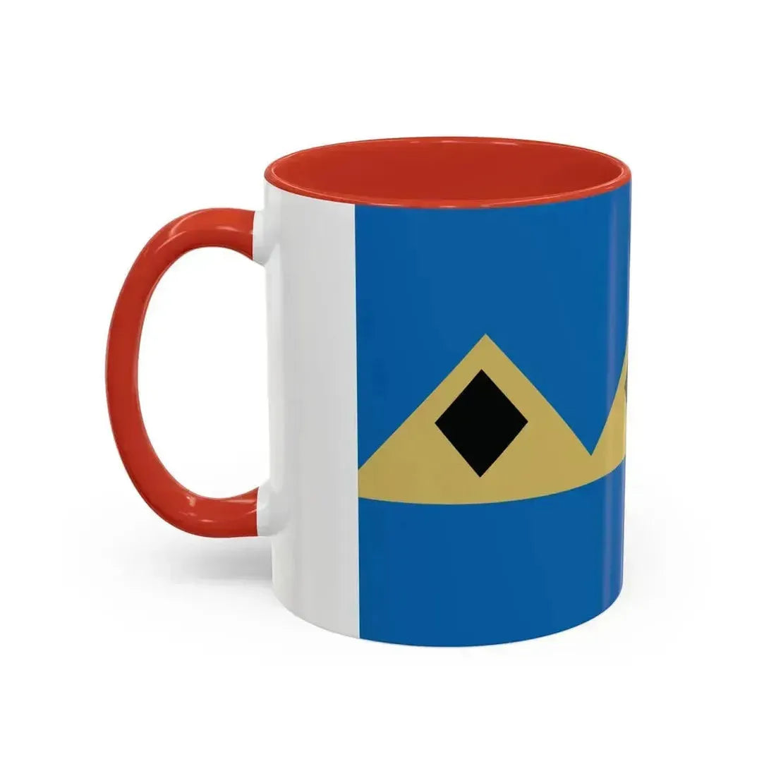 Flag of Fernie BC Canada - Accent Coffee Mug - Go Mug Yourself