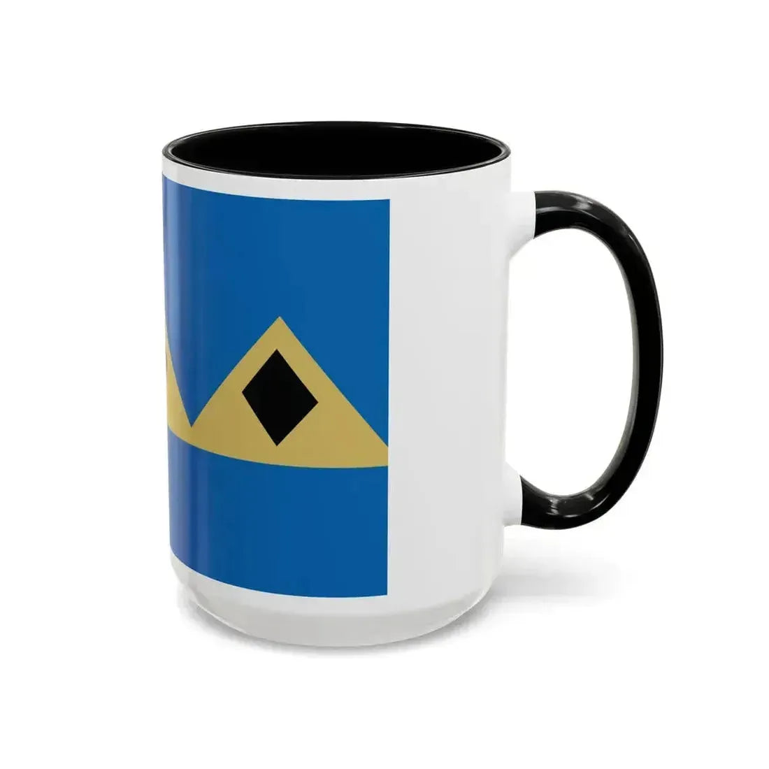Flag of Fernie BC Canada - Accent Coffee Mug - Go Mug Yourself