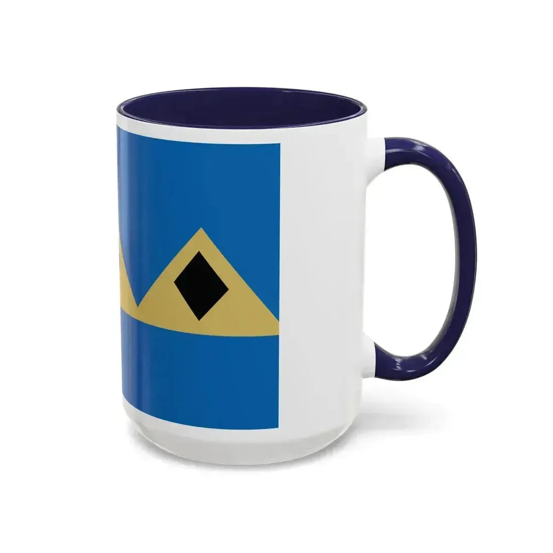 Flag of Fernie BC Canada - Accent Coffee Mug - Go Mug Yourself
