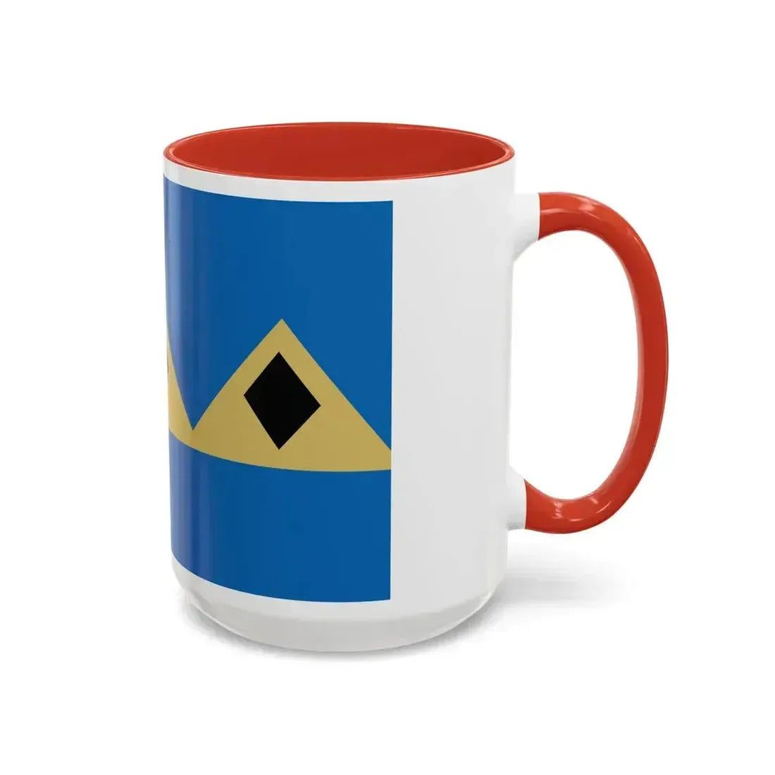 Flag of Fernie BC Canada - Accent Coffee Mug - Go Mug Yourself