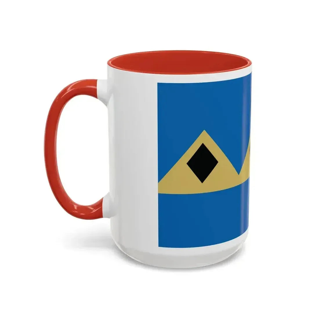 Flag of Fernie BC Canada - Accent Coffee Mug - Go Mug Yourself