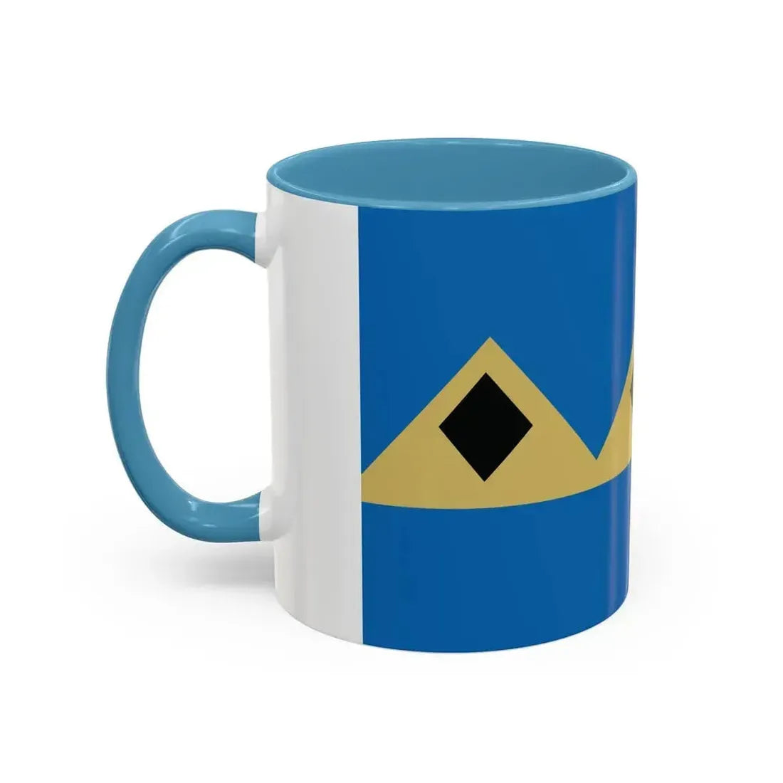 Flag of Fernie BC Canada - Accent Coffee Mug - Go Mug Yourself