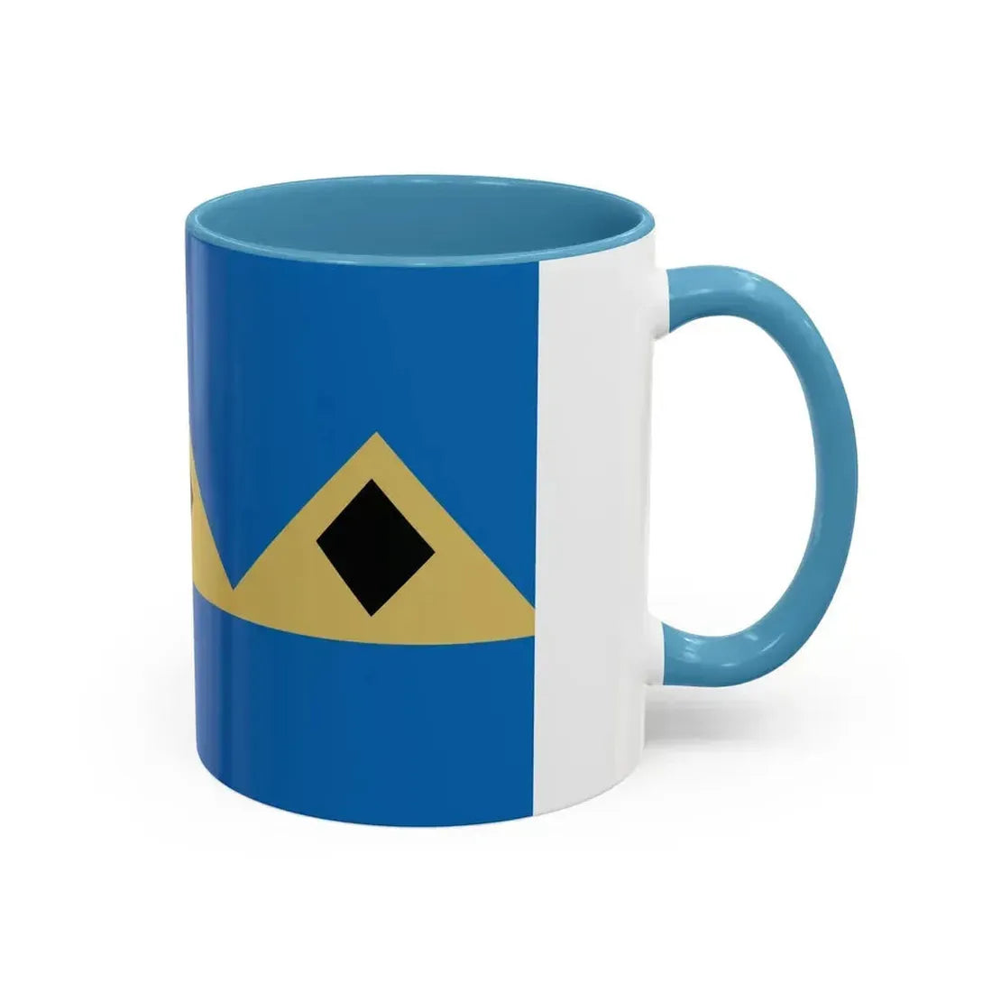 Flag of Fernie BC Canada - Accent Coffee Mug - Go Mug Yourself