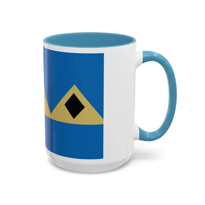Flag of Fernie BC Canada - Accent Coffee Mug - Go Mug Yourself