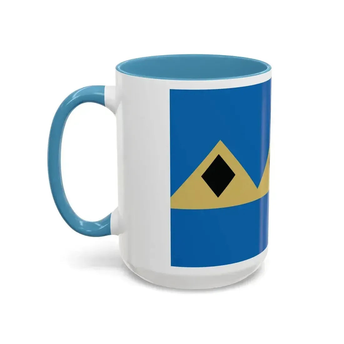 Flag of Fernie BC Canada - Accent Coffee Mug - Go Mug Yourself