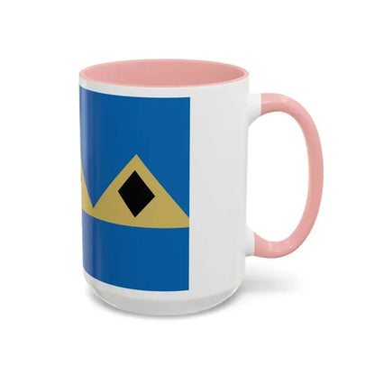 Flag of Fernie BC Canada - Accent Coffee Mug - Go Mug Yourself