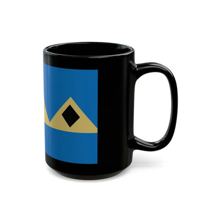 Flag of Fernie BC Canada - Black Coffee Mug-Go Mug Yourself