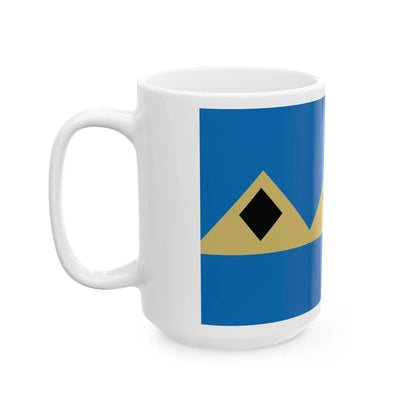 Flag of Fernie BC Canada - White Coffee Mug-Go Mug Yourself