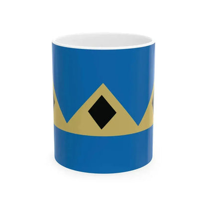 Flag of Fernie Canada (Canada) White Coffee Mug 11oz - Go Mug Yourself