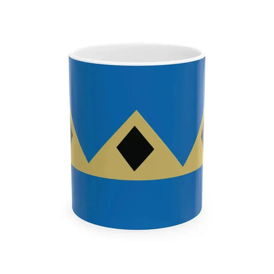 Flag of Fernie Canada (Canada) White Coffee Mug 11oz - Go Mug Yourself
