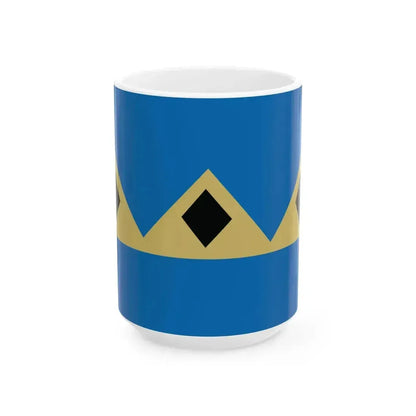 Flag of Fernie Canada (Canada) White Coffee Mug 15oz - Go Mug Yourself