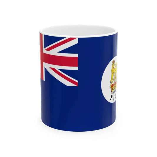 Flag of Fiji 1903-1908 (Fiji) White Coffee Mug 11oz - Go Mug Yourself