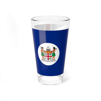 Flag of Fiji 1908-1924 (Fiji) Pint Glass 16oz - Go Mug Yourself